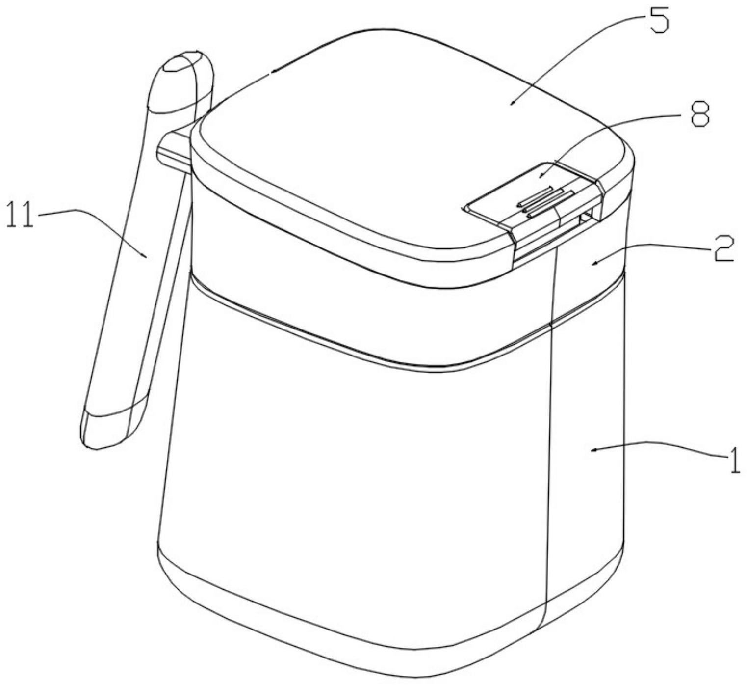 一种弹盖调味瓶的制作方法