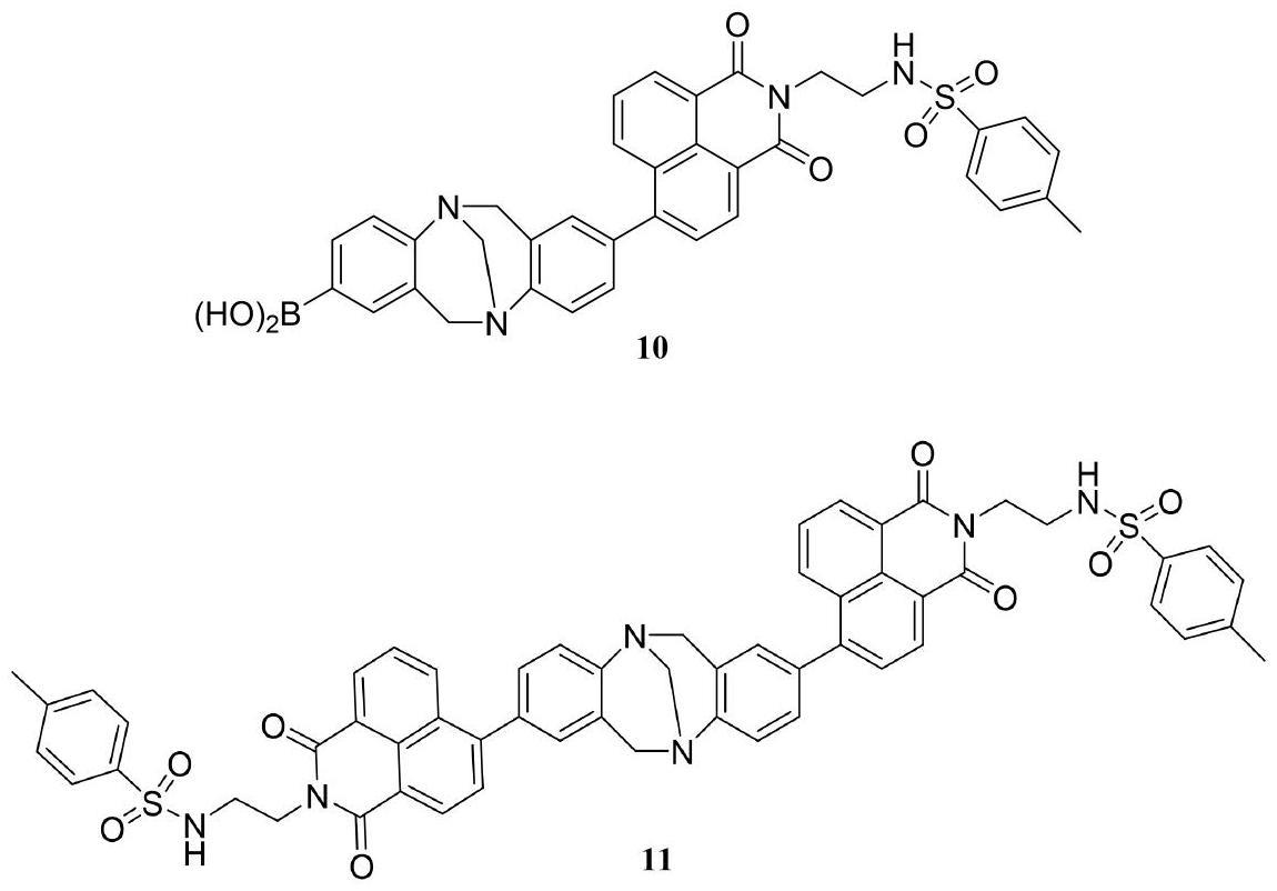 一种磺酰胺-萘酰亚胺-TB衍生物及其合成方法和应用