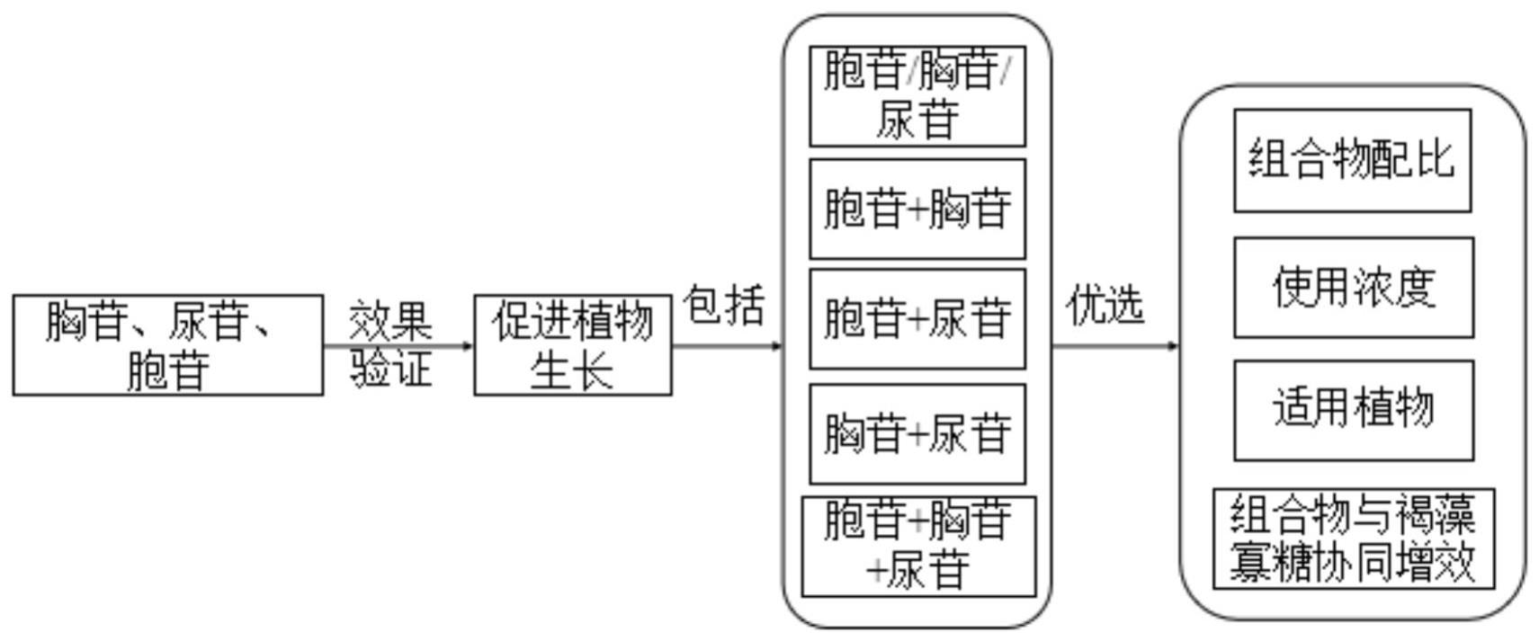 核苷类化合物及其组合物在促进植物生长中的应用的制作方法