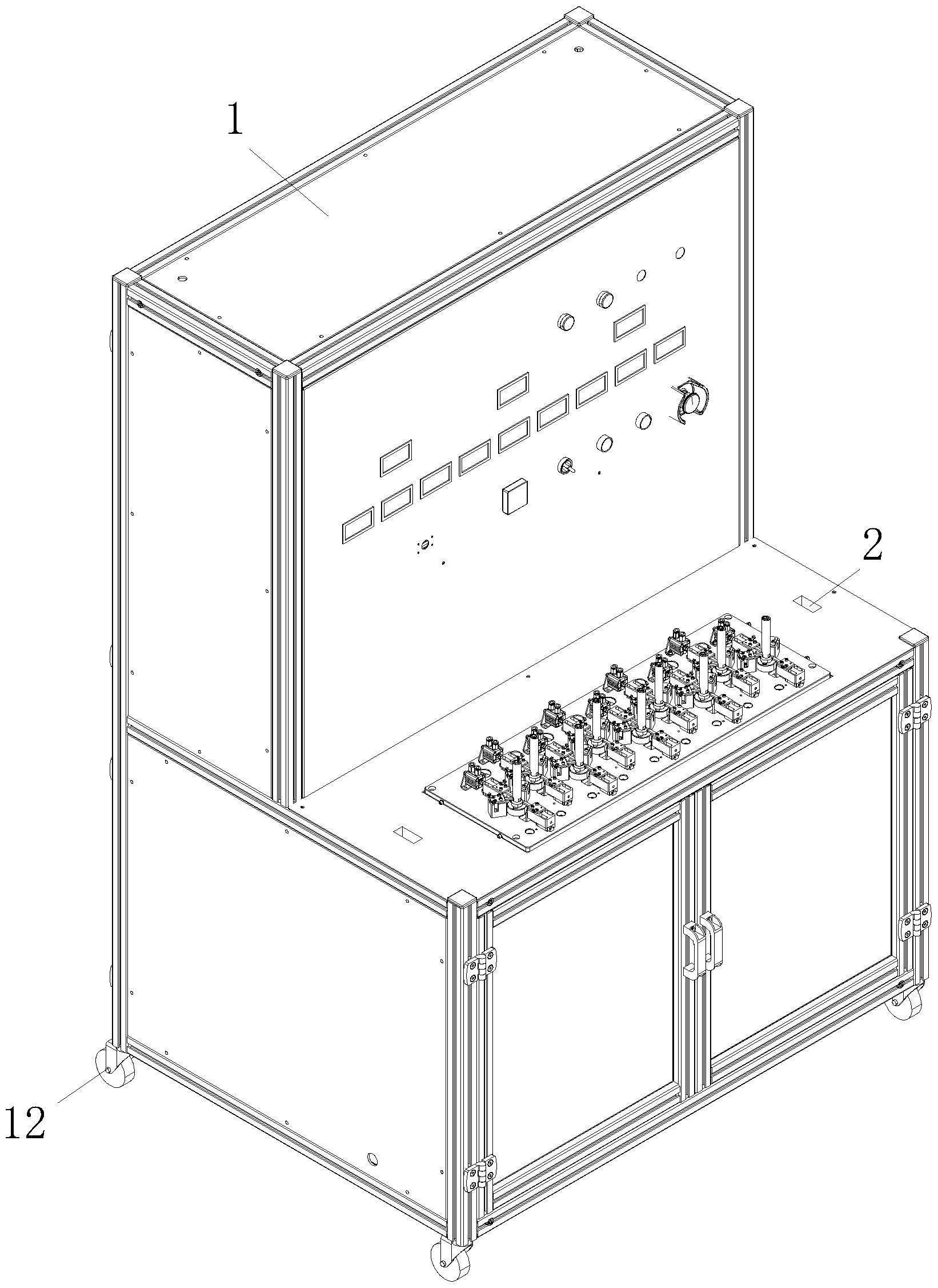 一种陶瓷加热管电测用治具的制作方法