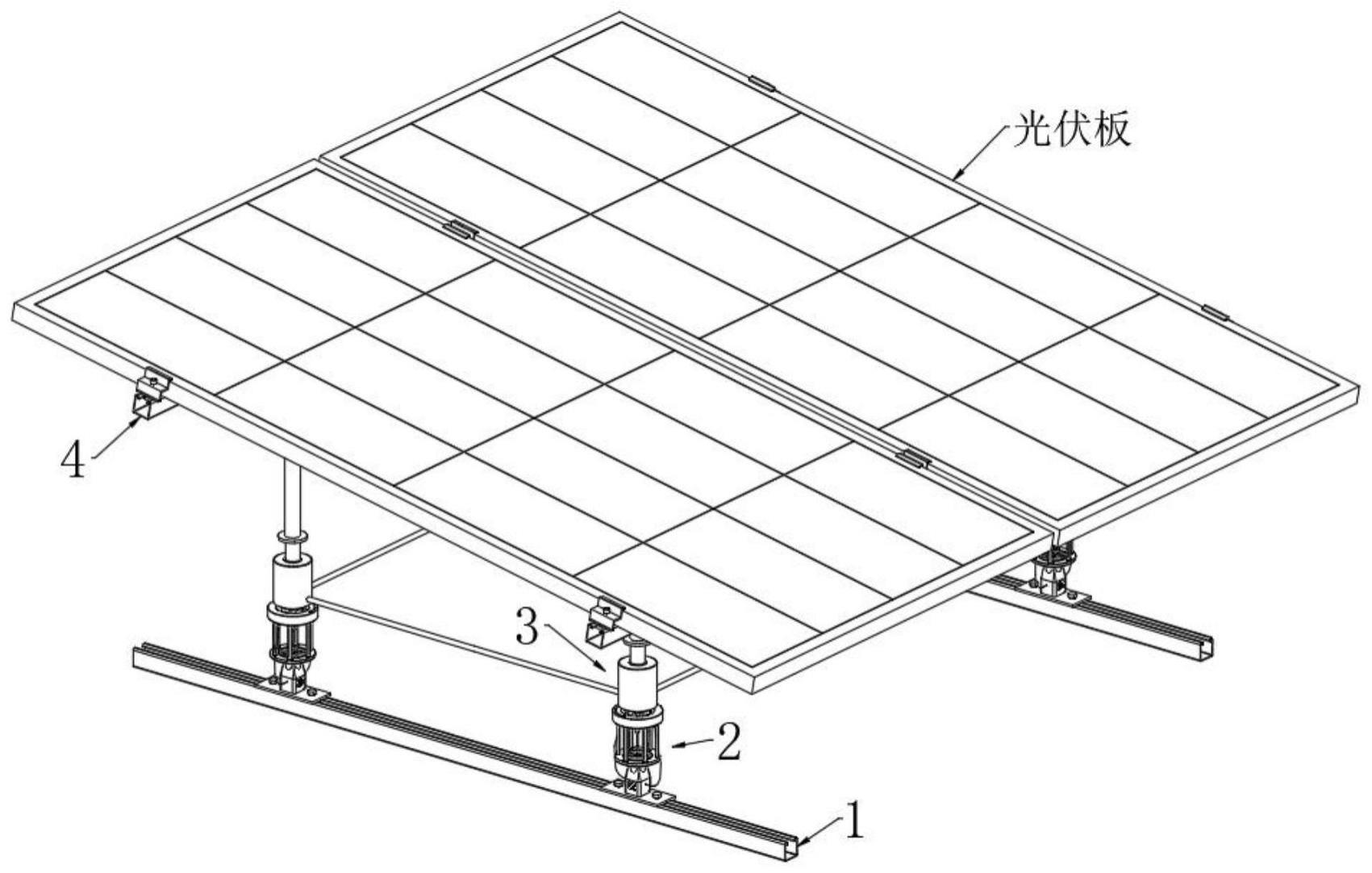 光伏板安装示意图图片