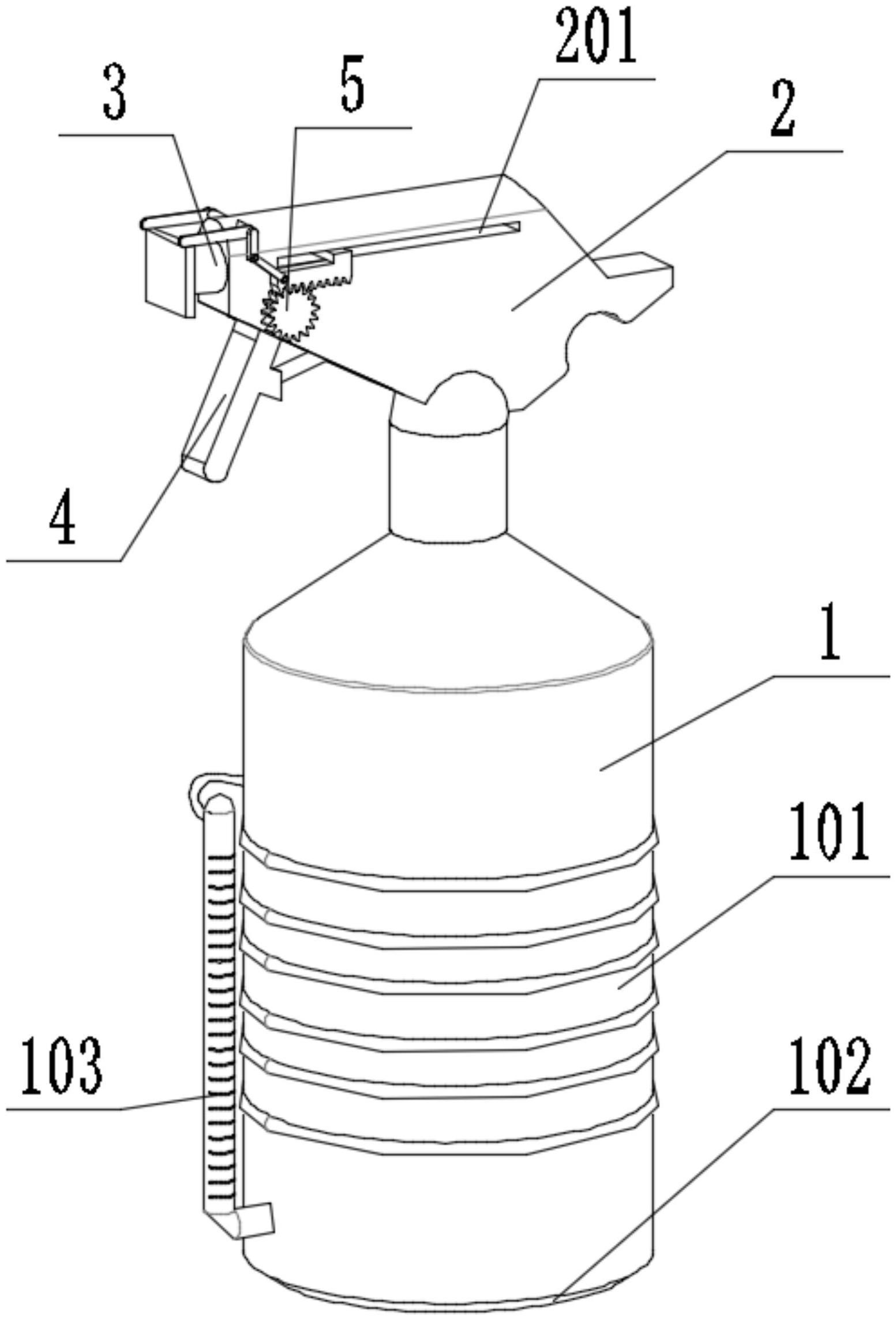 一种消毒喷手壶结构的制作方法