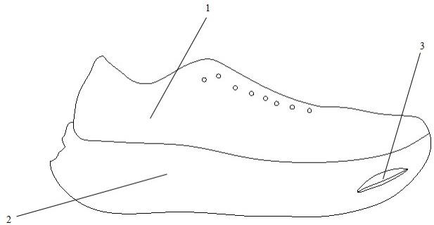 一种带碳板的马拉松跑鞋及其加工工艺的制作方法