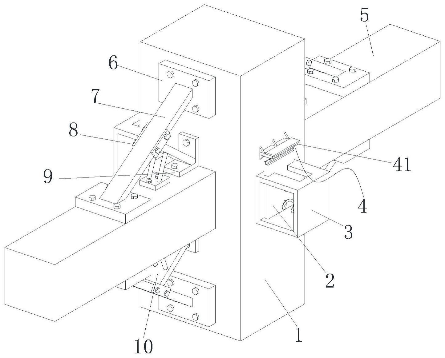 一种钢结构建筑用连接结构的制作方法