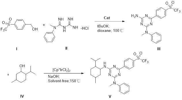 一种三氟甲磺酸衍生物及其制备方法与流程