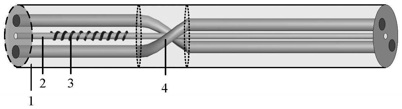 一种宽带可切换线性偏振轨道角动量模式产生系统