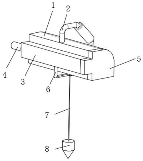 一种防打结的建筑工程施工用线坠的制作方法