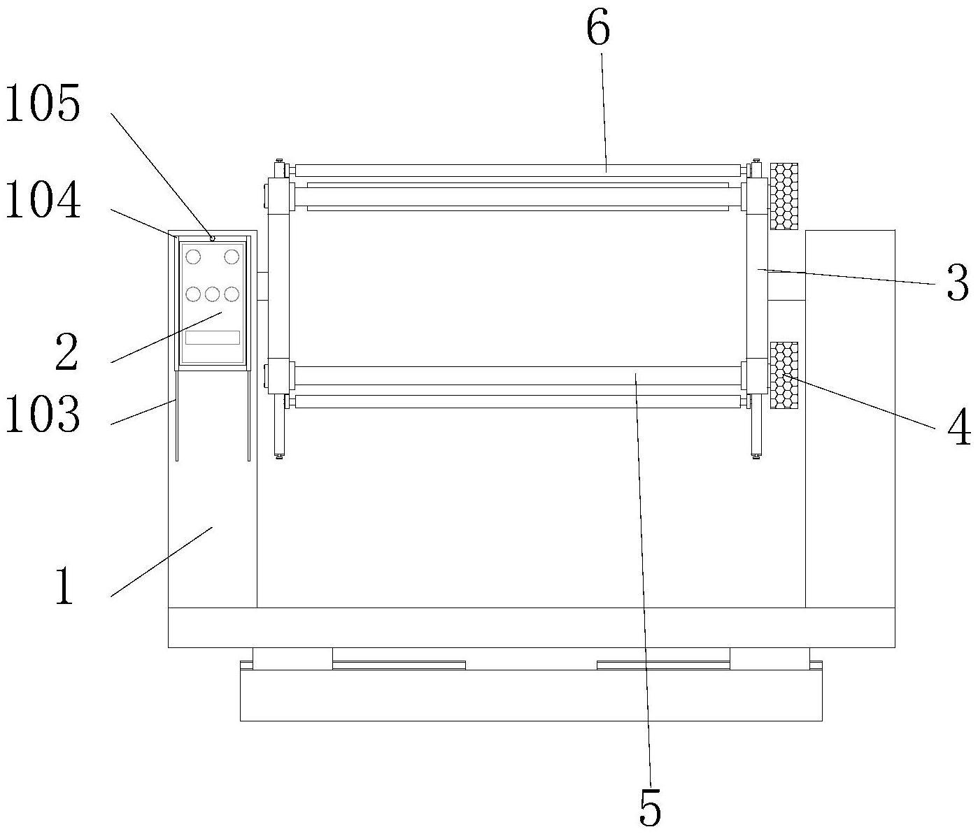 一种具有调节功能的PI膜生产用收卷机的制作方法