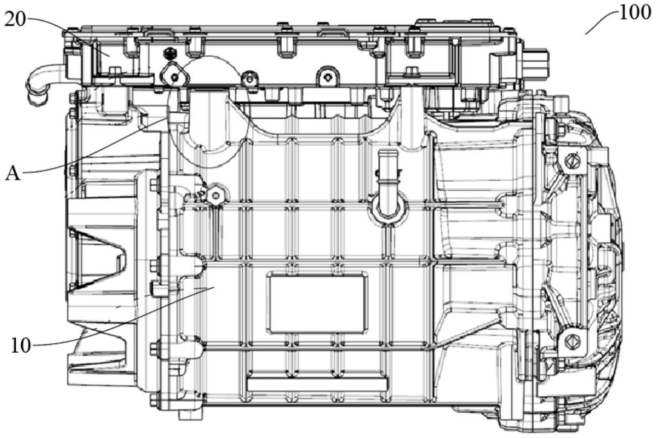 电驱系统冷却结构和电驱系统的制作方法