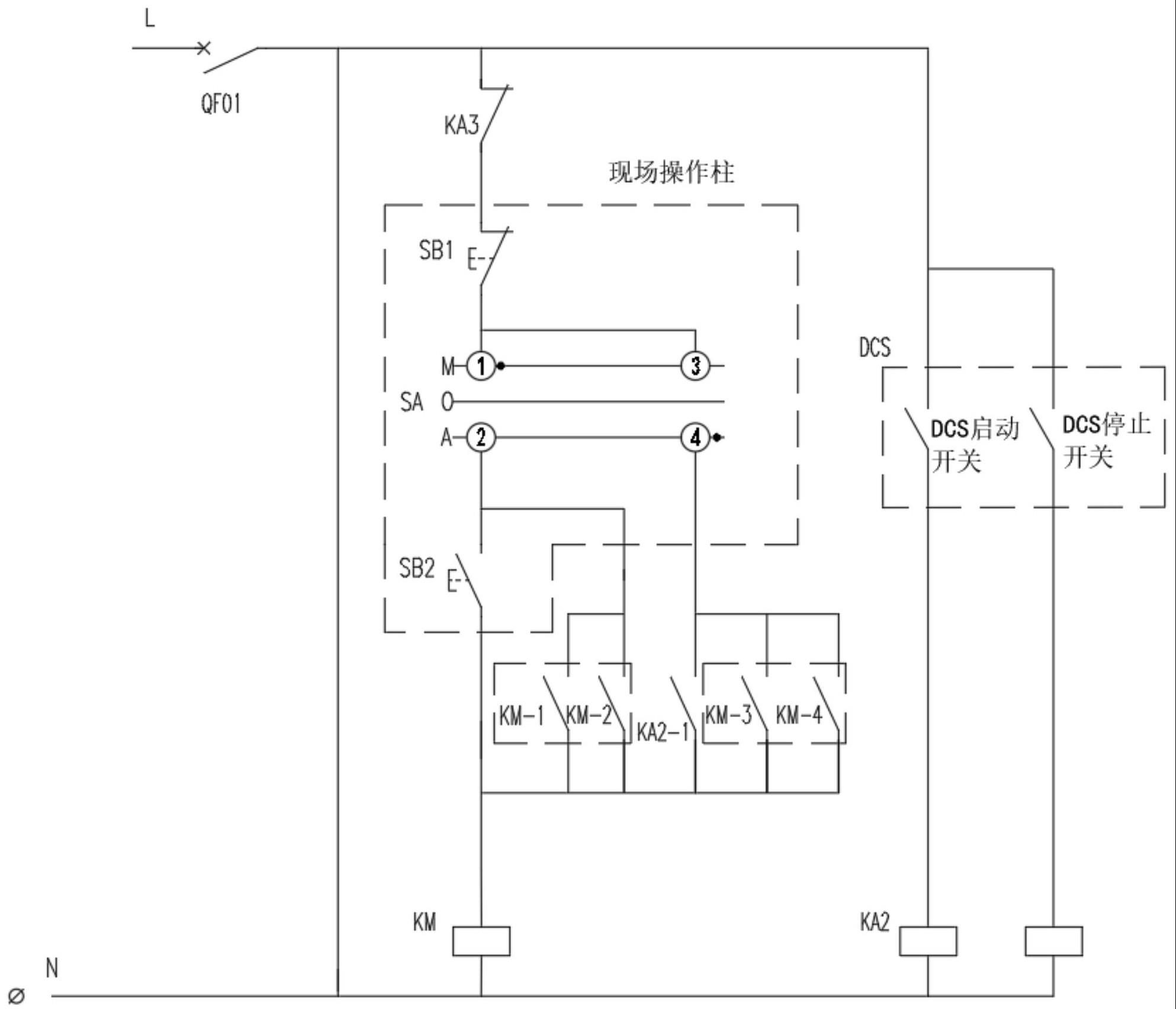 低压电气控制回路的制作方法