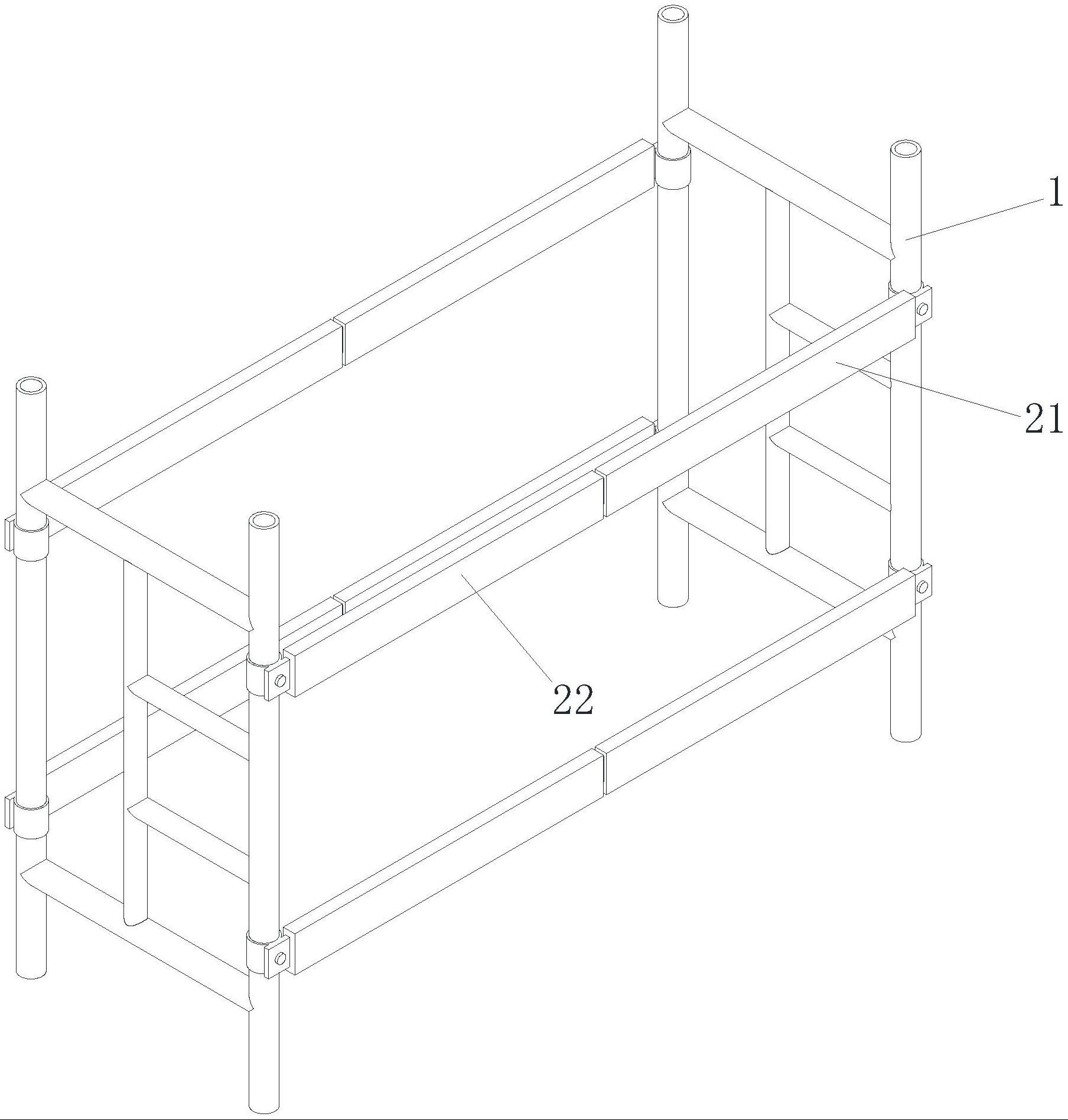 一种建筑工程脚手架的制作方法