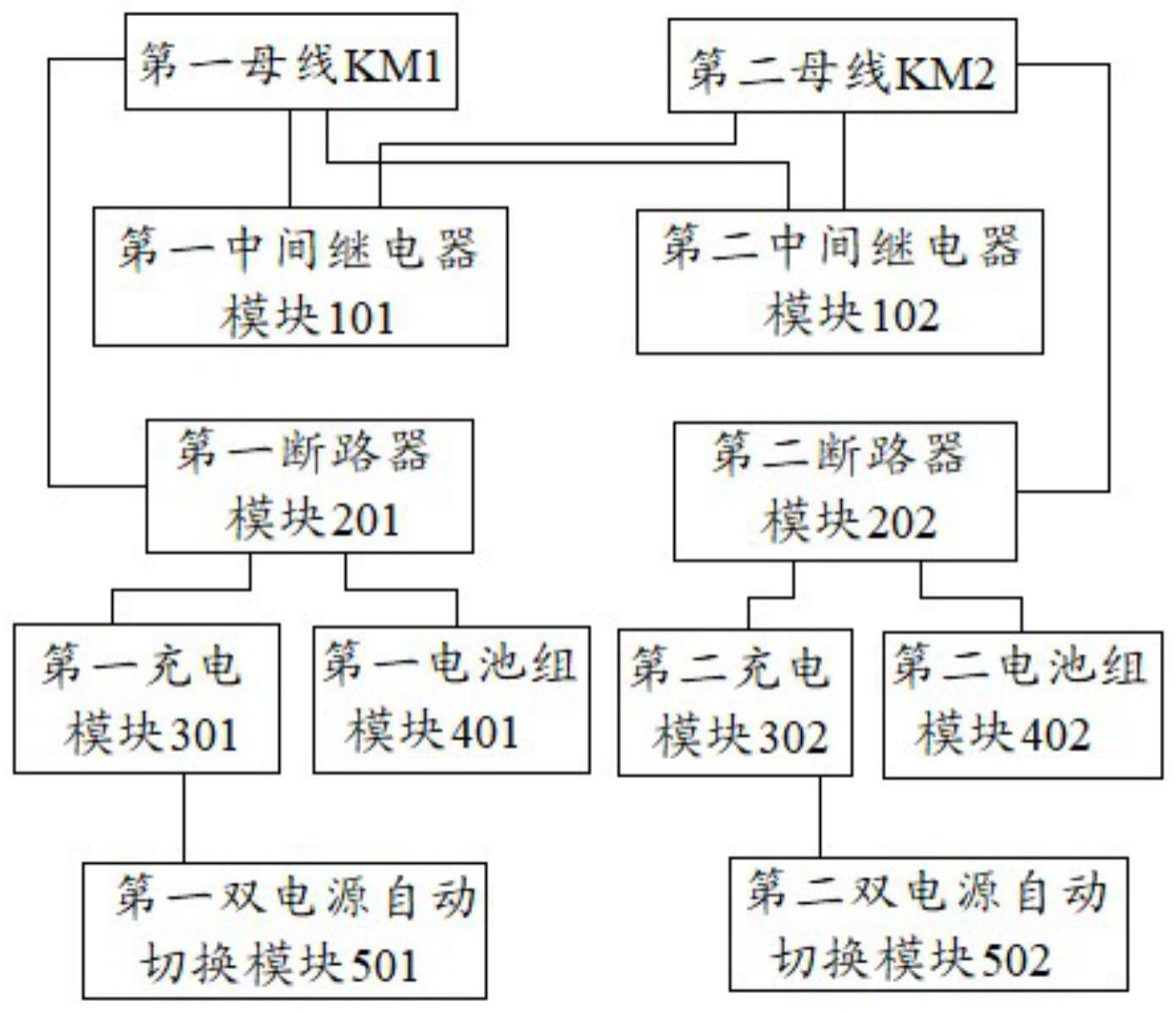 直流母线失电母联自投装置的制作方法