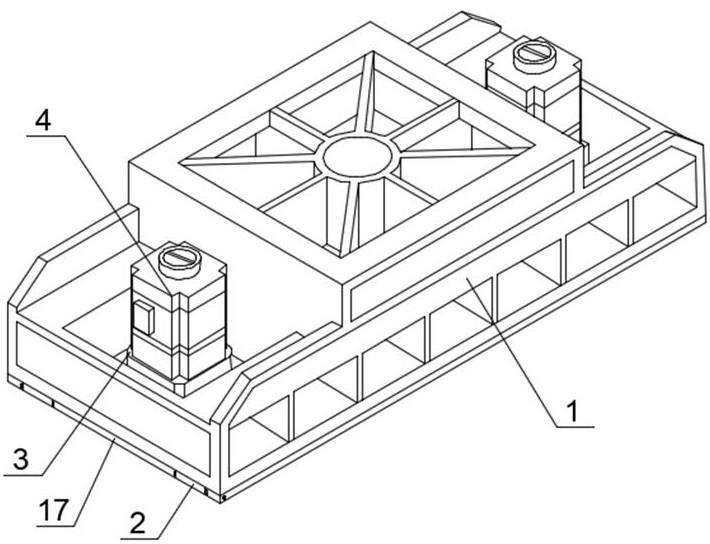 一种减速机双消隙结构安装座的制作方法