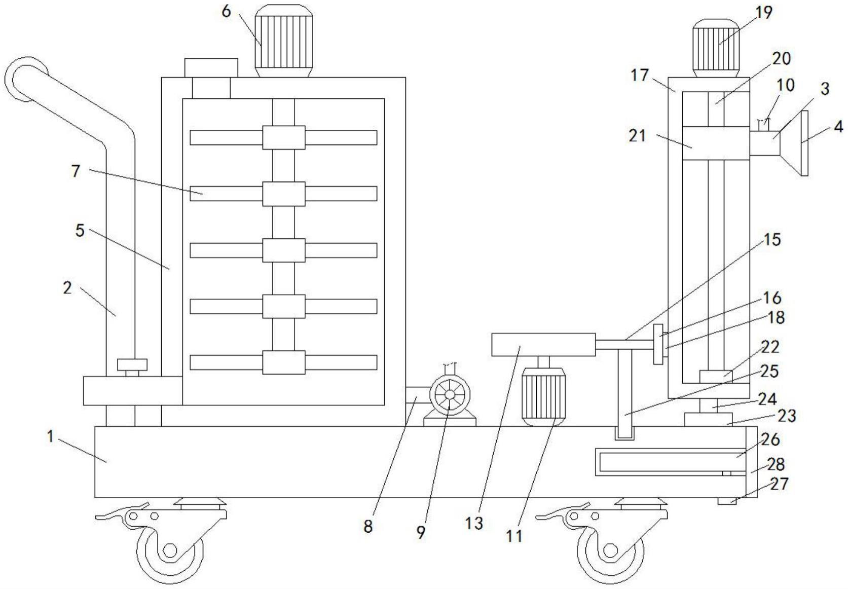 一种建筑节能环保涂料喷涂装置的制作方法