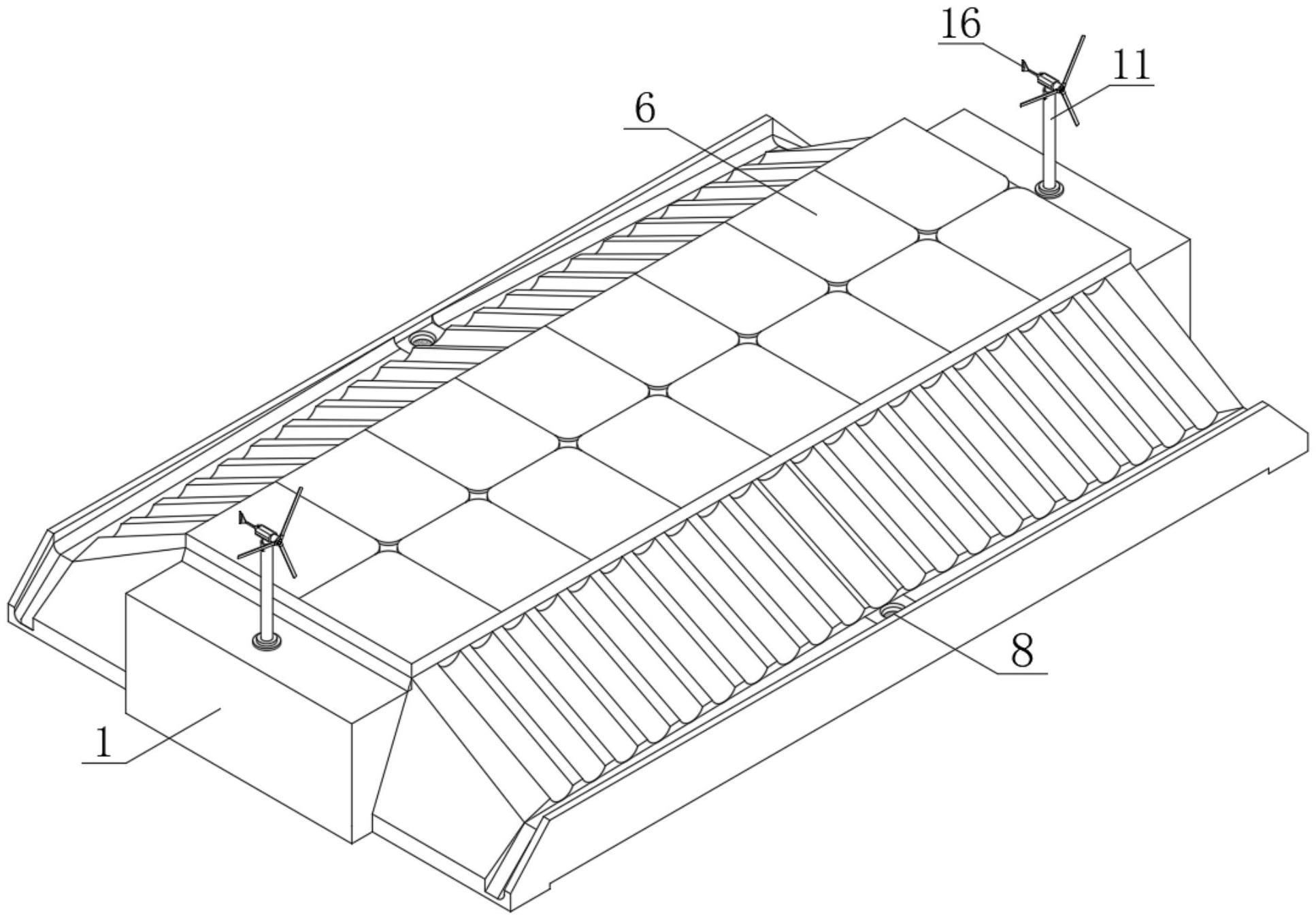 一种节能屋顶结构的制作方法