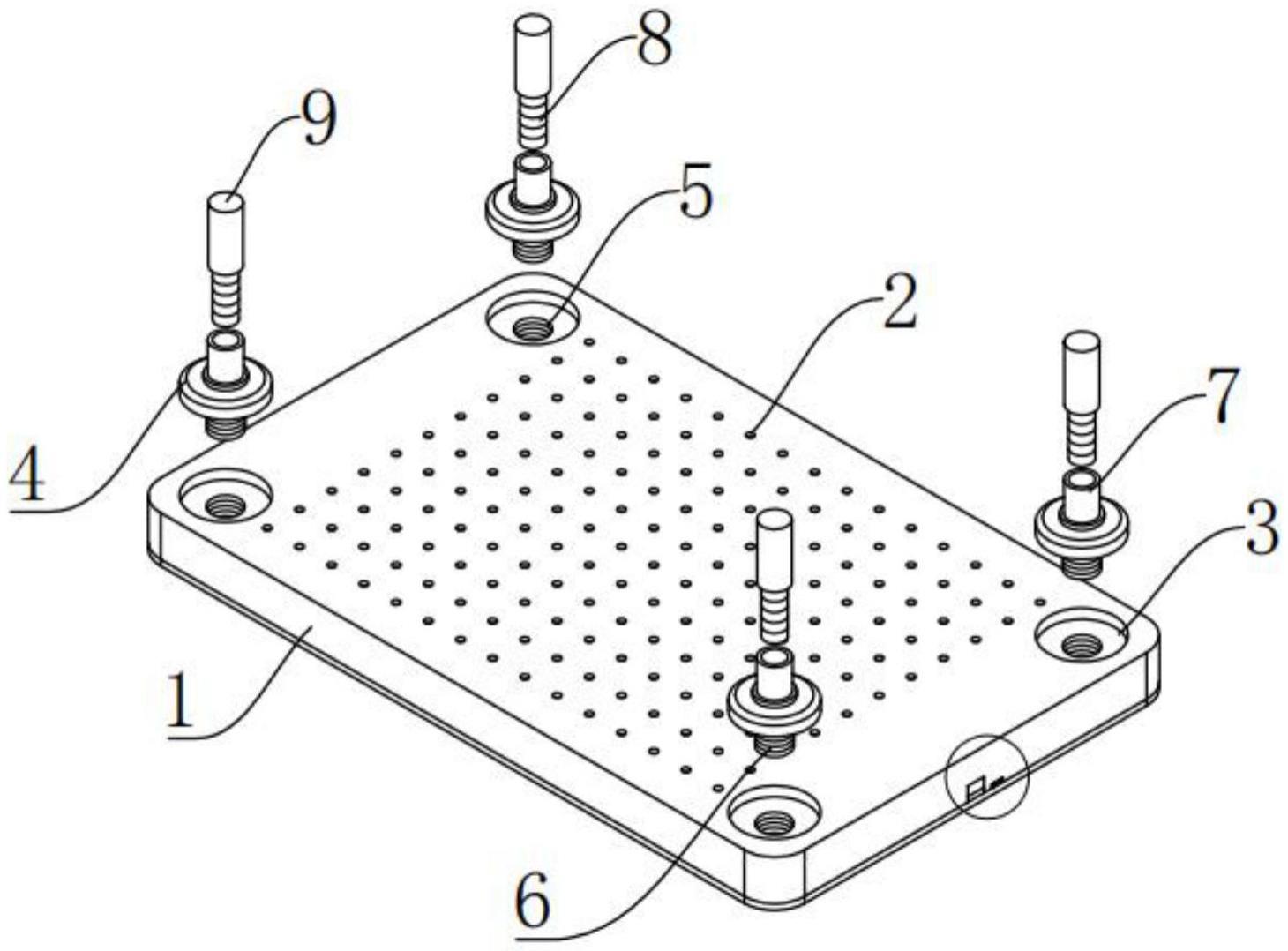 一种具有防潮结构的装配式建筑固定基座的制作方法