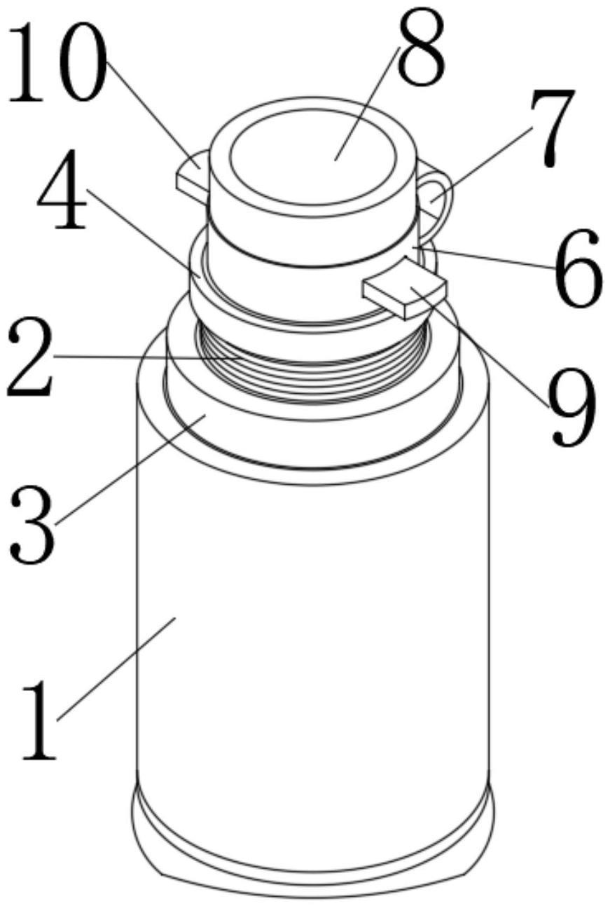 一种日用化妆品便捷防漏翻盖的制作方法