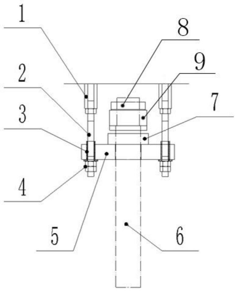 一种真空炉用高温电极桥接结构的制作方法