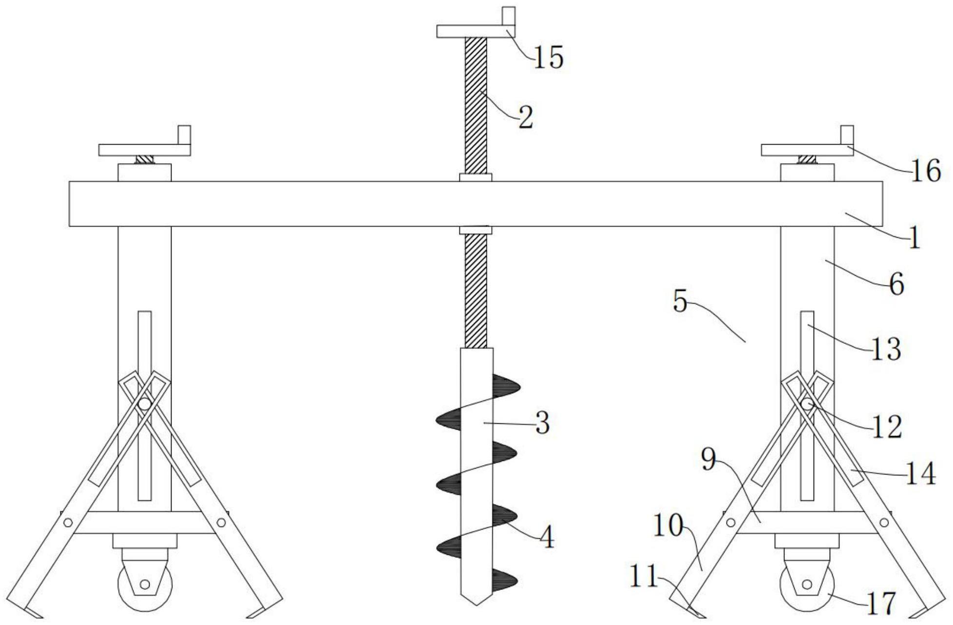 一种通讯工程建设地质勘查取样设备的制作方法