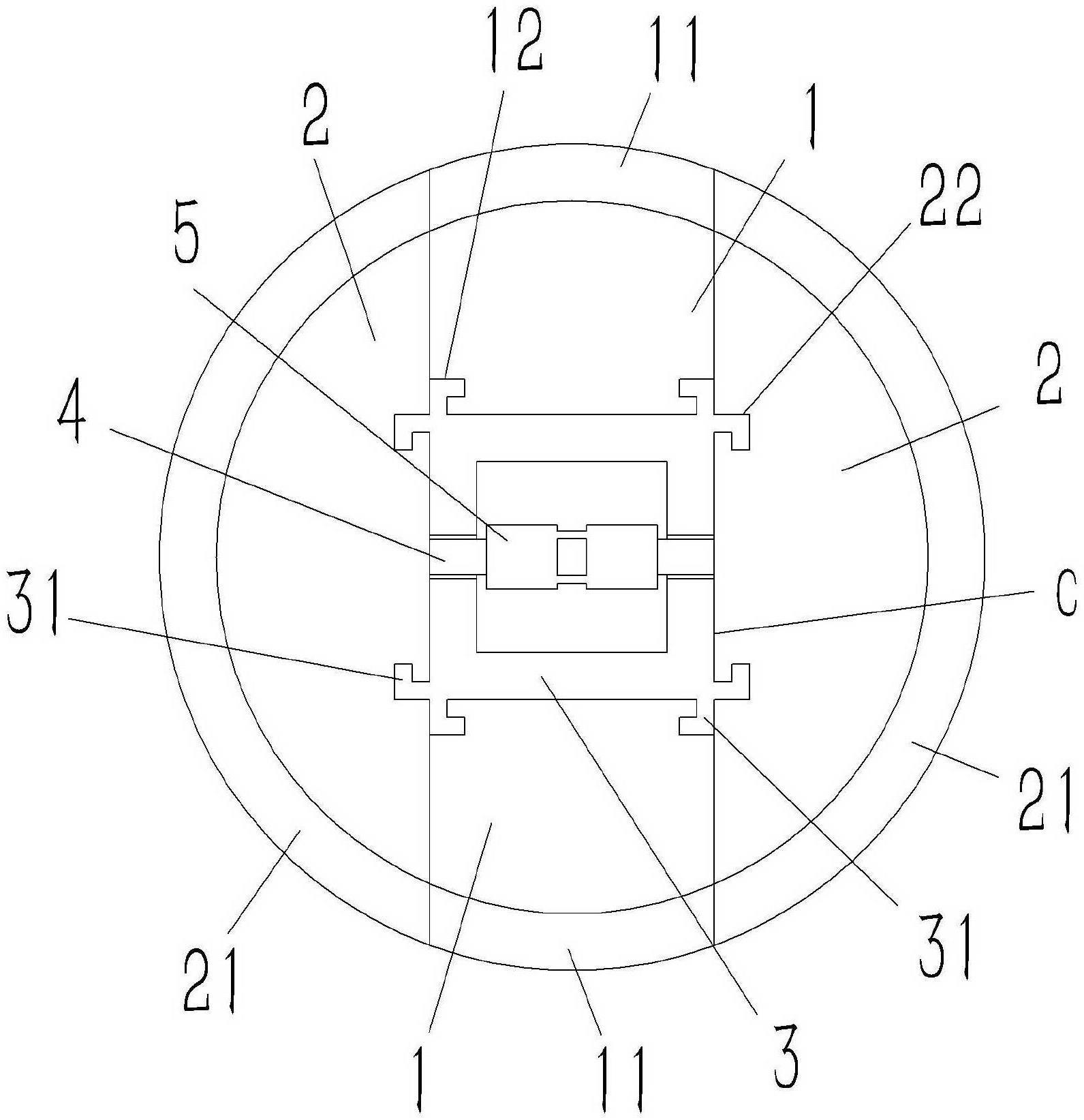 一种筒型零件蜡模的拼装模具的制作方法