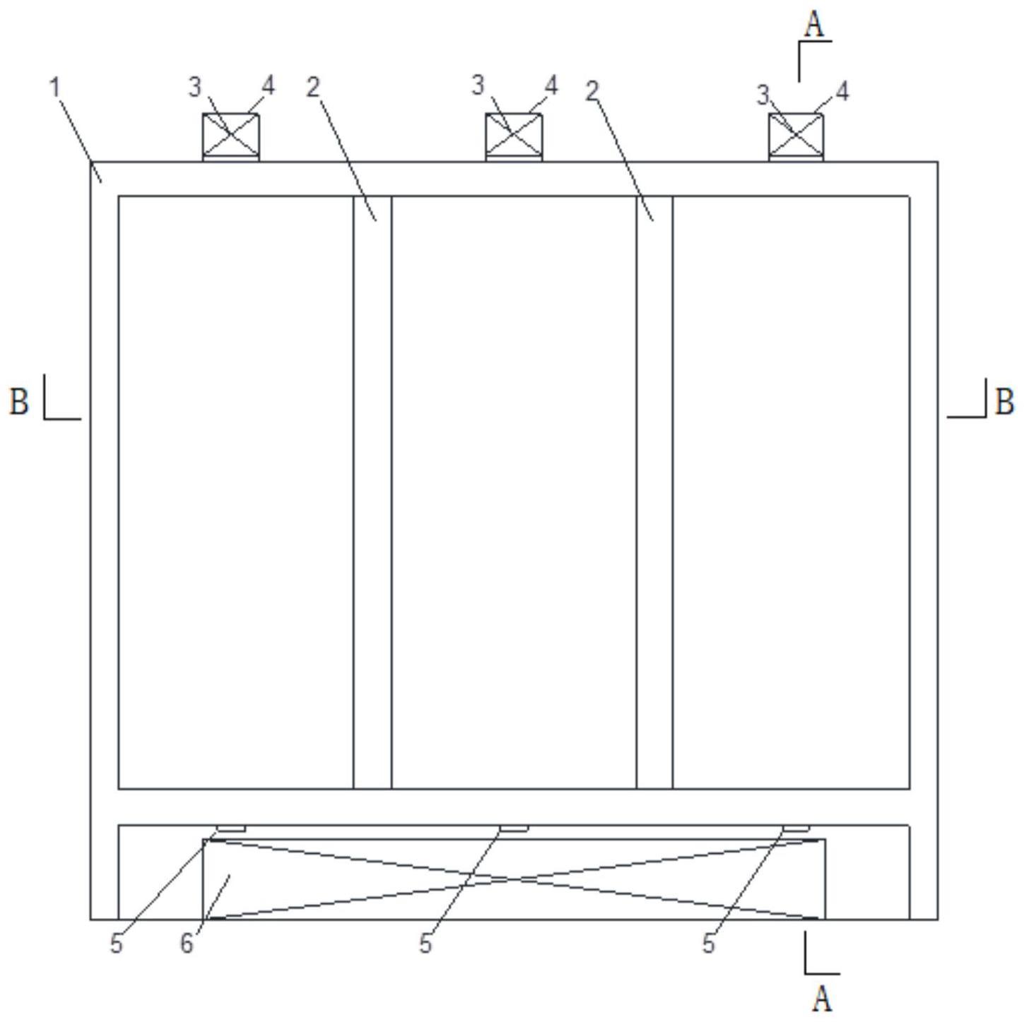 一种立式冷柜防凝露装置及立式冷柜的制作方法