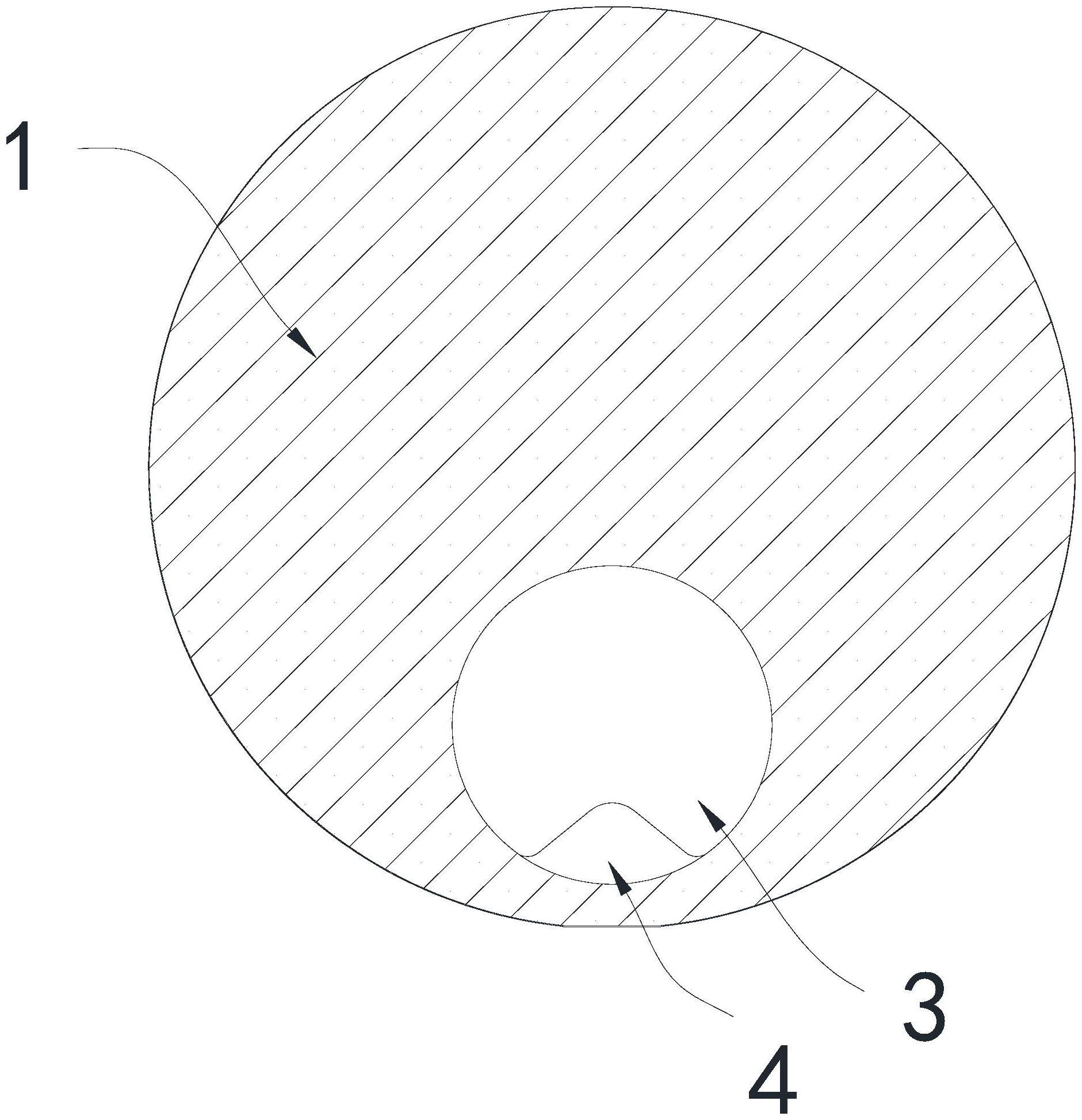 一种盖板通孔撕手柄的制作方法