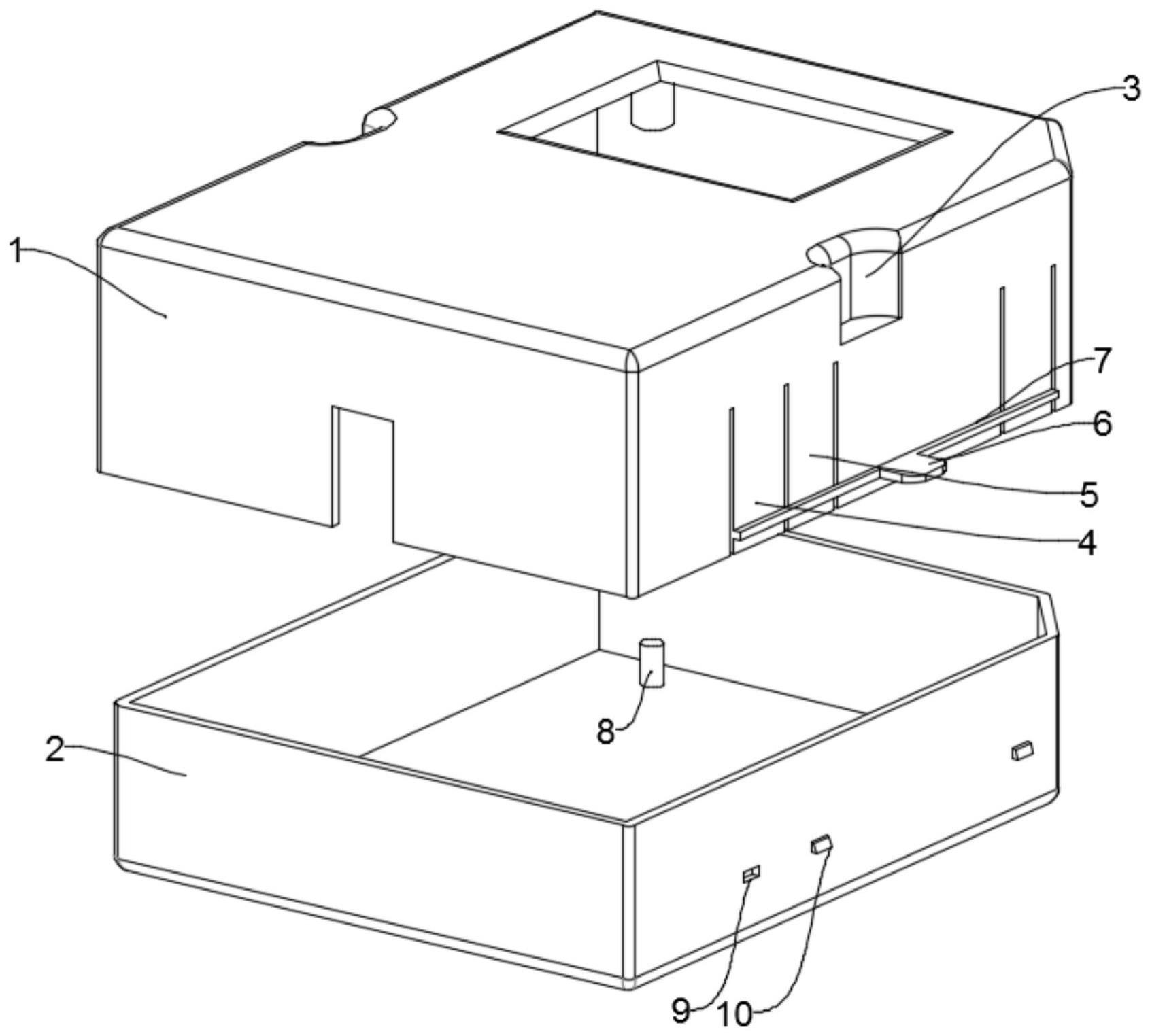 一种二次载波模块盒体结构的制作方法