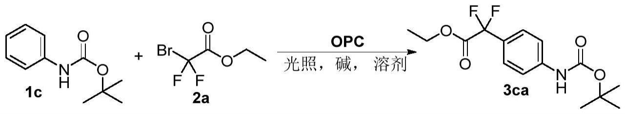 一种4-[[(1,1-二甲基乙氧基)羰基]氨基]-α,α-二氟苯乙酸乙酯的合成方法