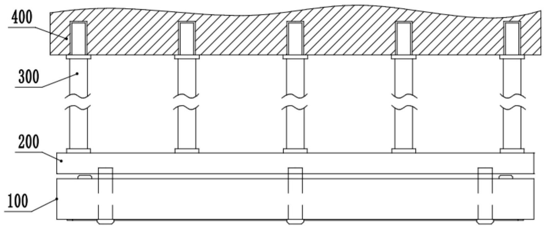 一种石膏板隔音整体式吊顶及其施工方法与流程