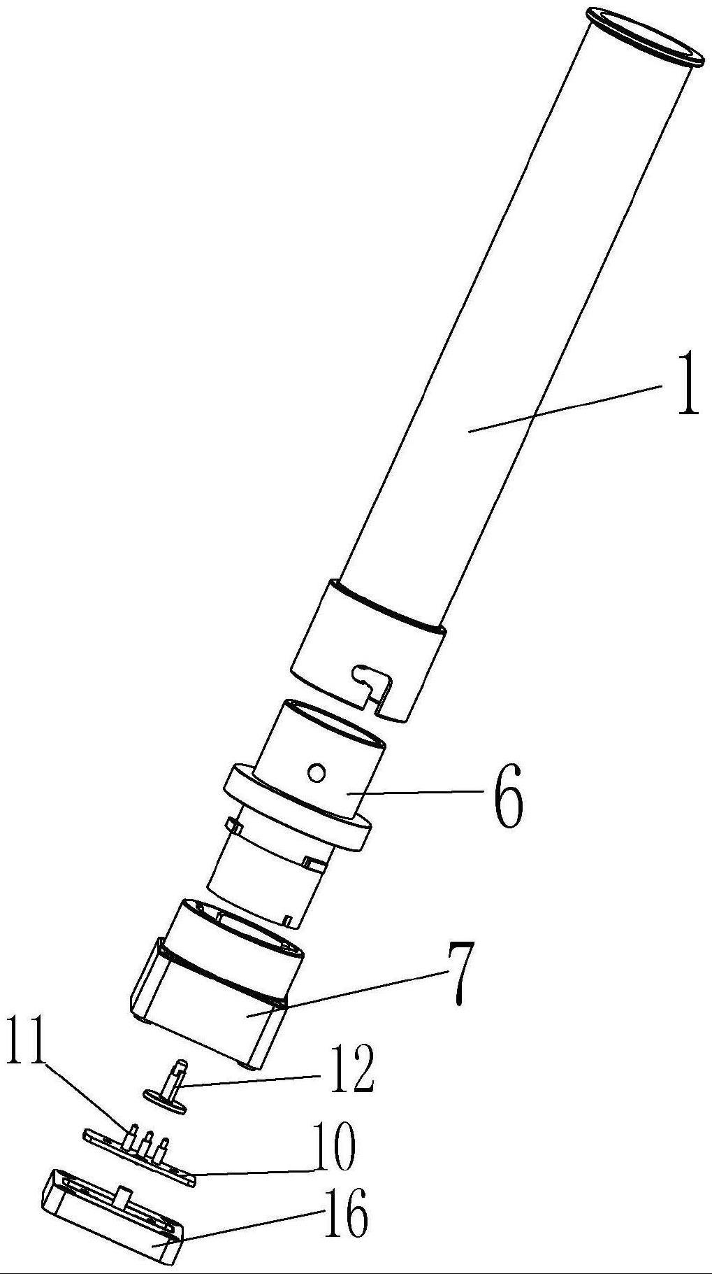 一种烟花电点火燃放组件及配合使用的多功能燃放架的制作方法