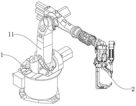 一种汽车钣金自动化焊接机器人的制作方法