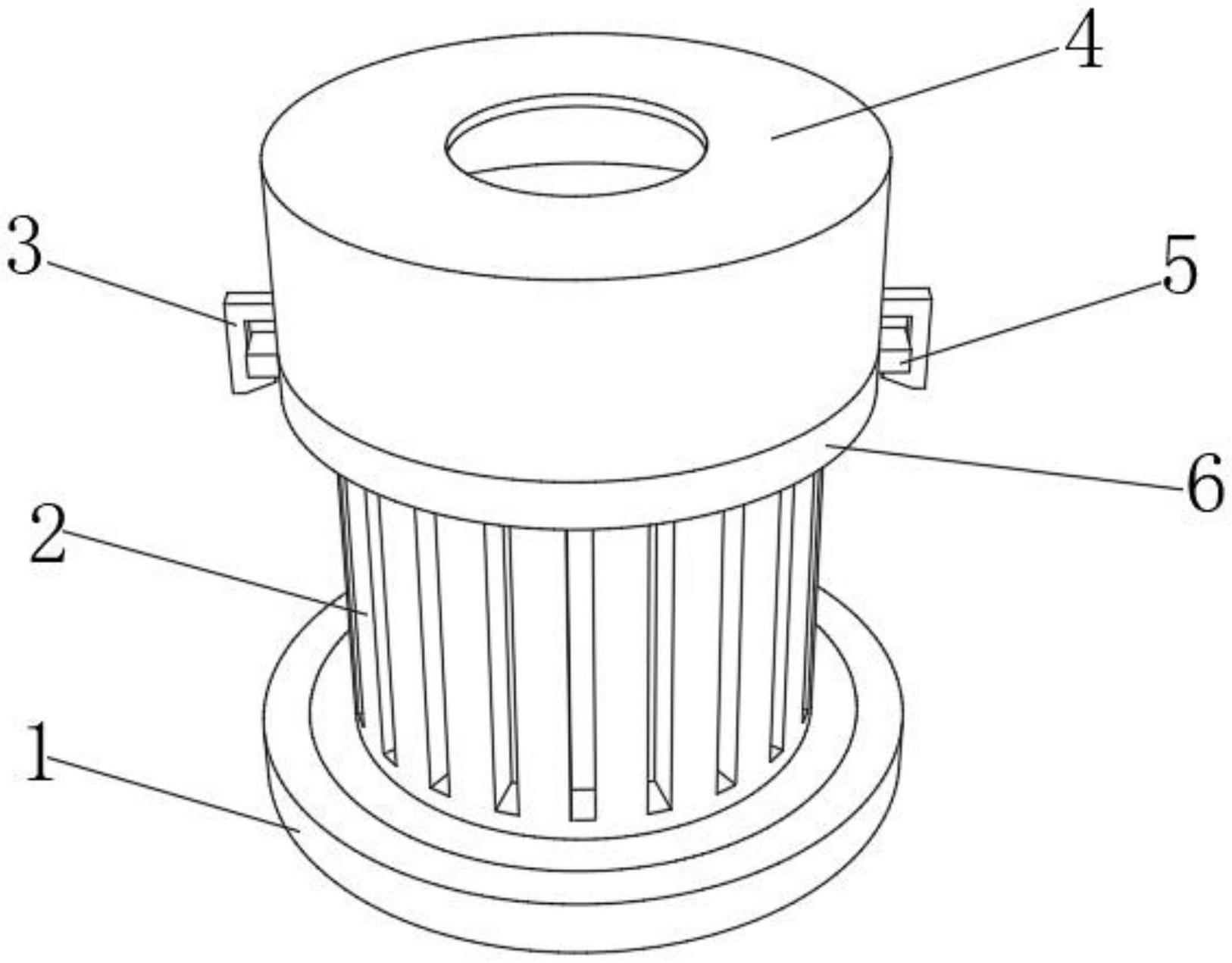 一种空气滤清器滤芯上端盖的制作方法