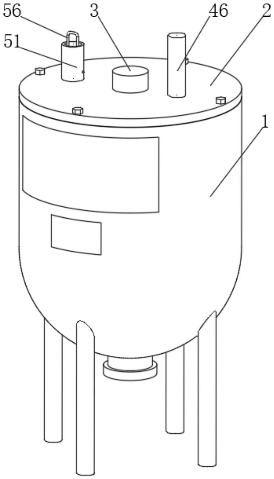 一种具备泄压功能的乳清酒混合发酵罐的制作方法