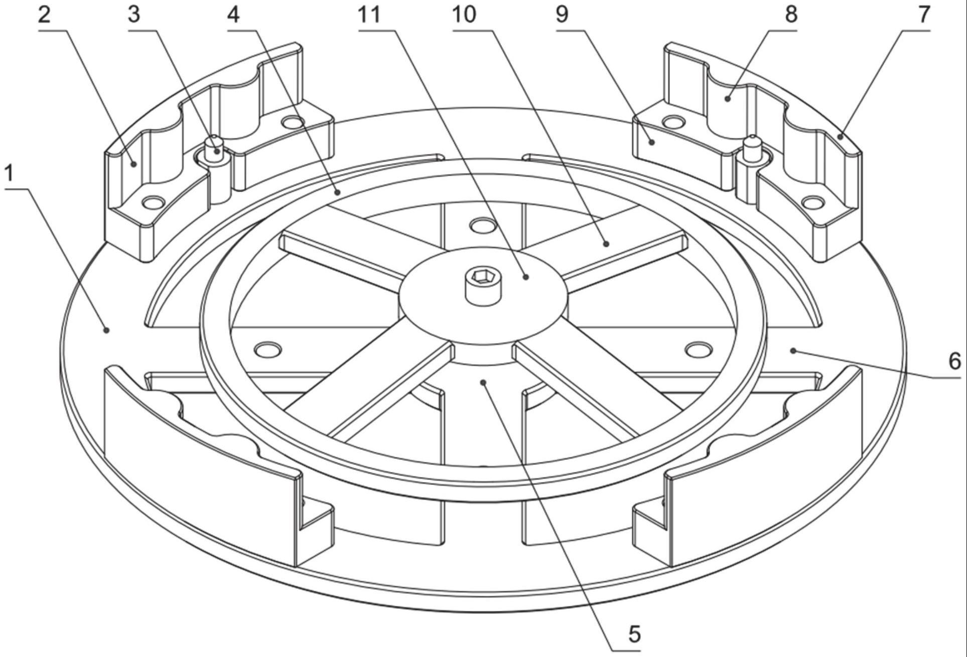 一种离合器盖子夹具的制作方法