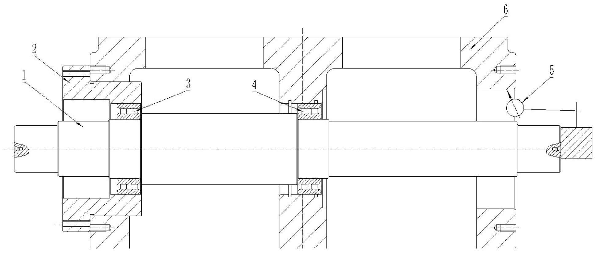 一种用于主轴箱三孔同轴度测量的结构的制作方法