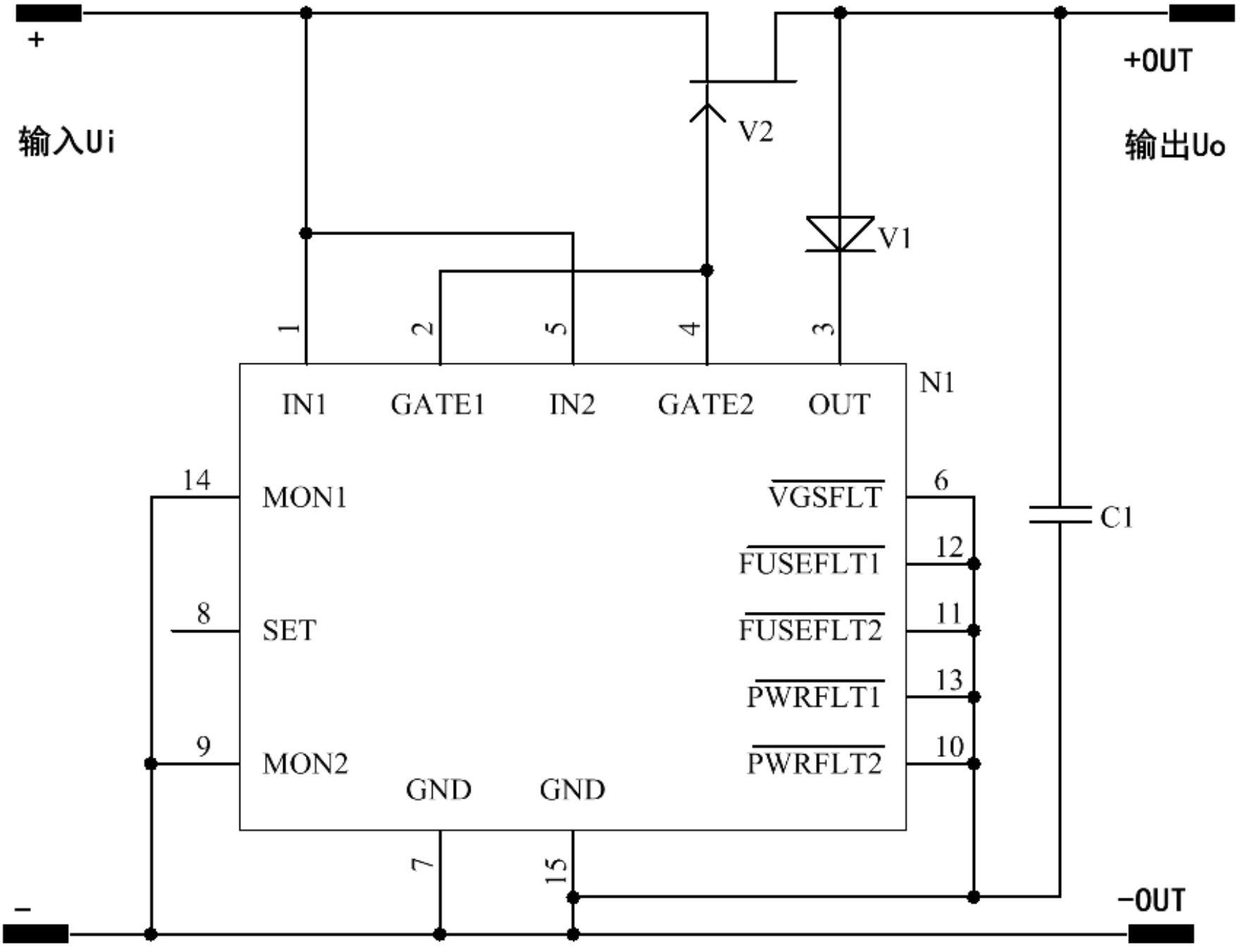 一种抗干扰冗余电路的制作方法