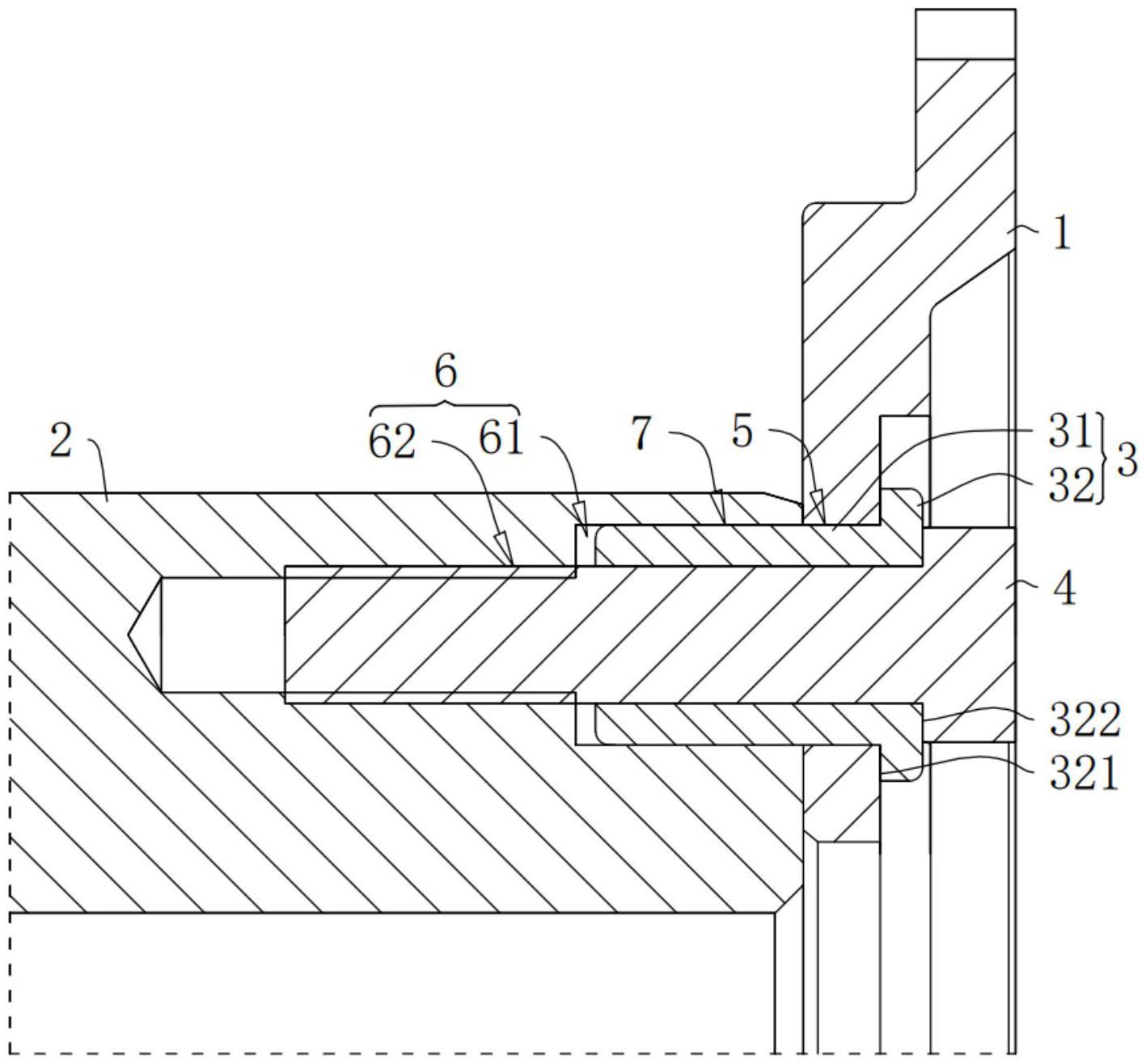 一种多件多孔系位置度补偿的螺栓安装结构的制作方法