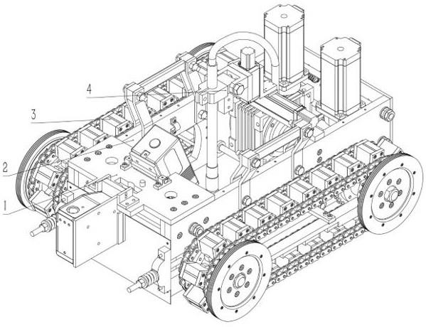 一种履带式爬壁焊接机器人的制作方法