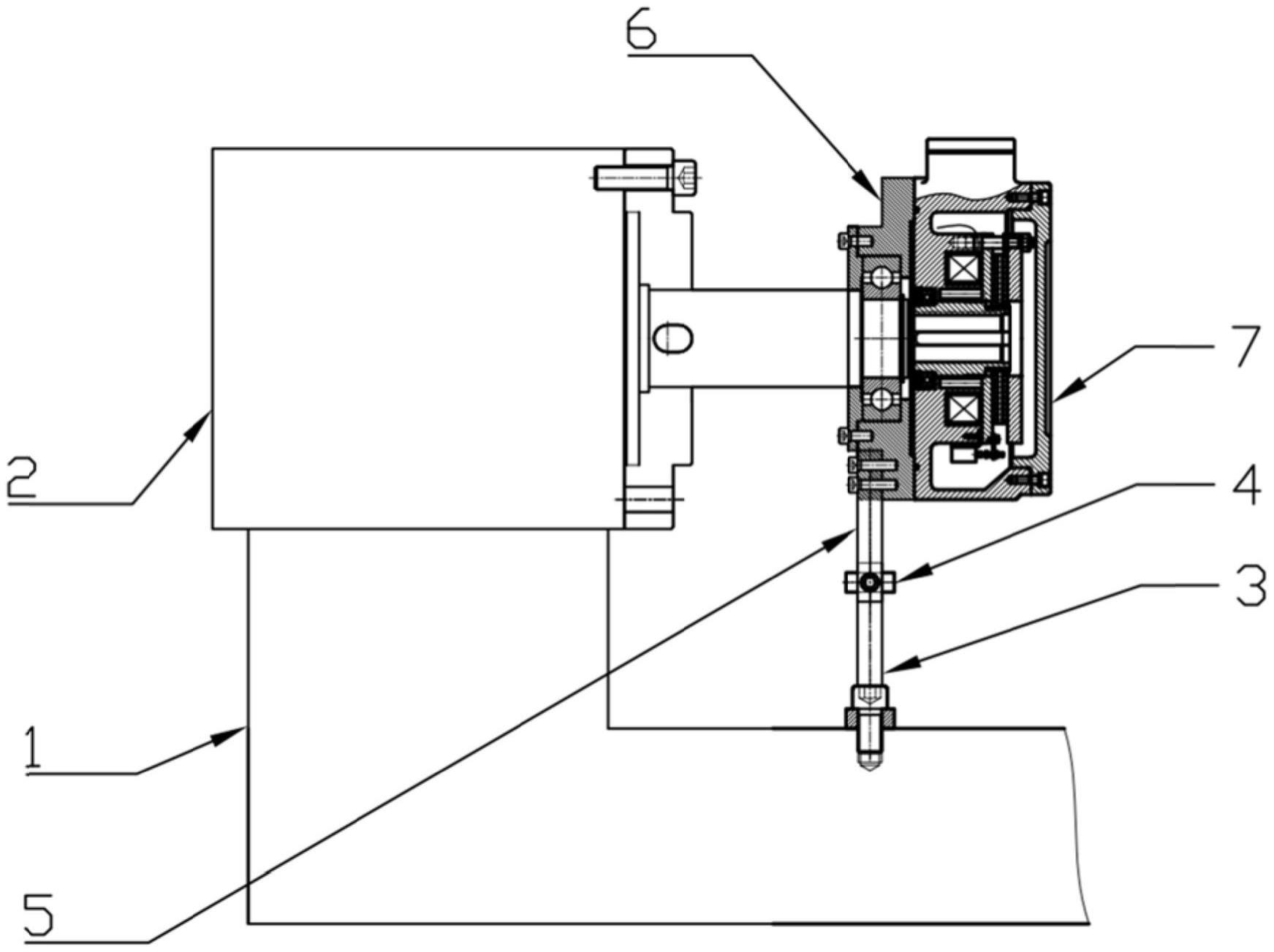 一种电磁制动器制动力矩检测装置的制作方法