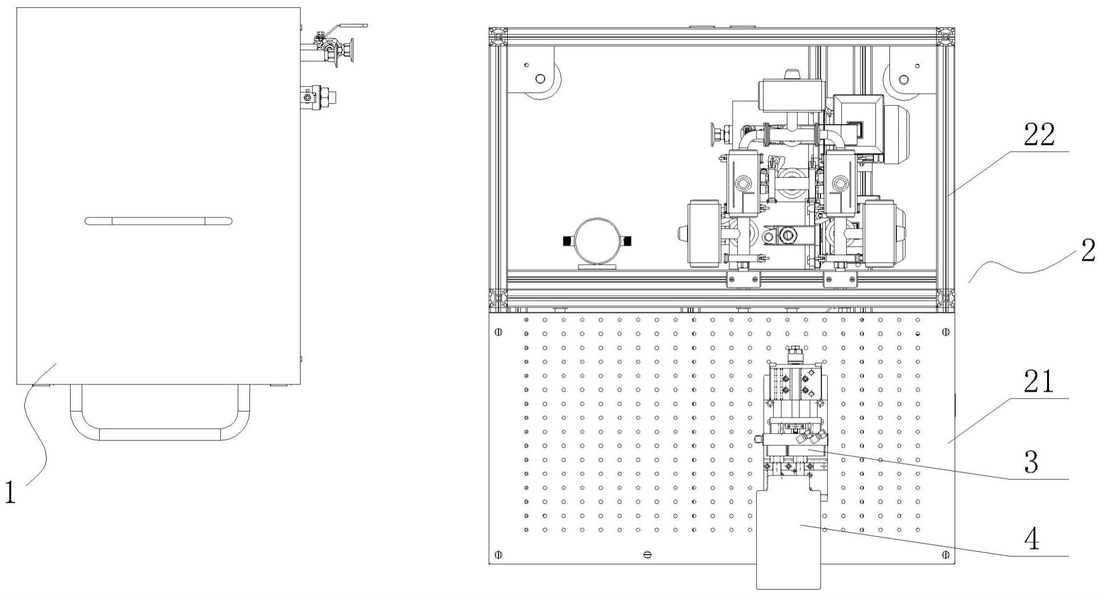 一种高压清洗装置及其对应的工作方法与流程