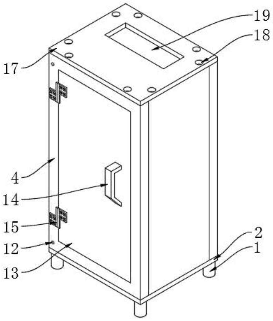 一种拼装式高压配电柜柜体的制作方法