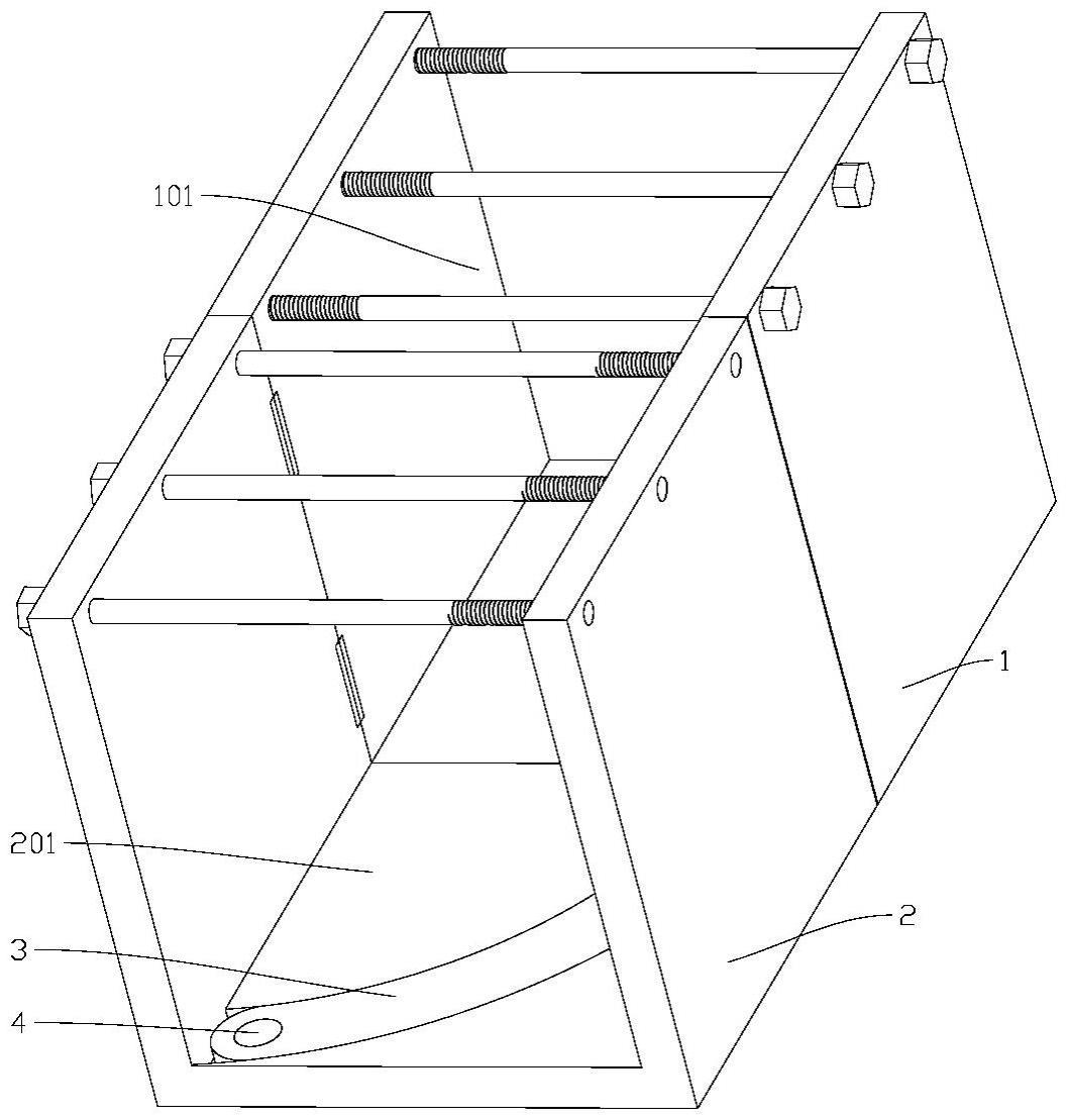 一种泥浆回流管线固定器的制作方法