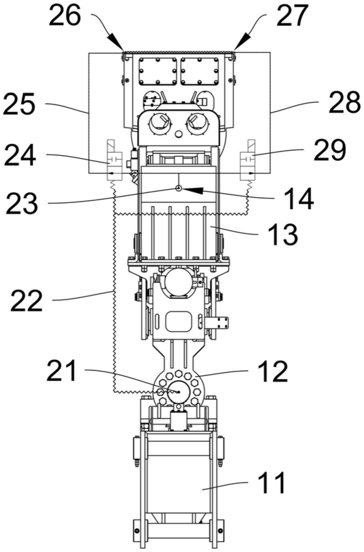 摆动齿轮箱的排气位置调整装置及齿轮箱摆动装置的制作方法