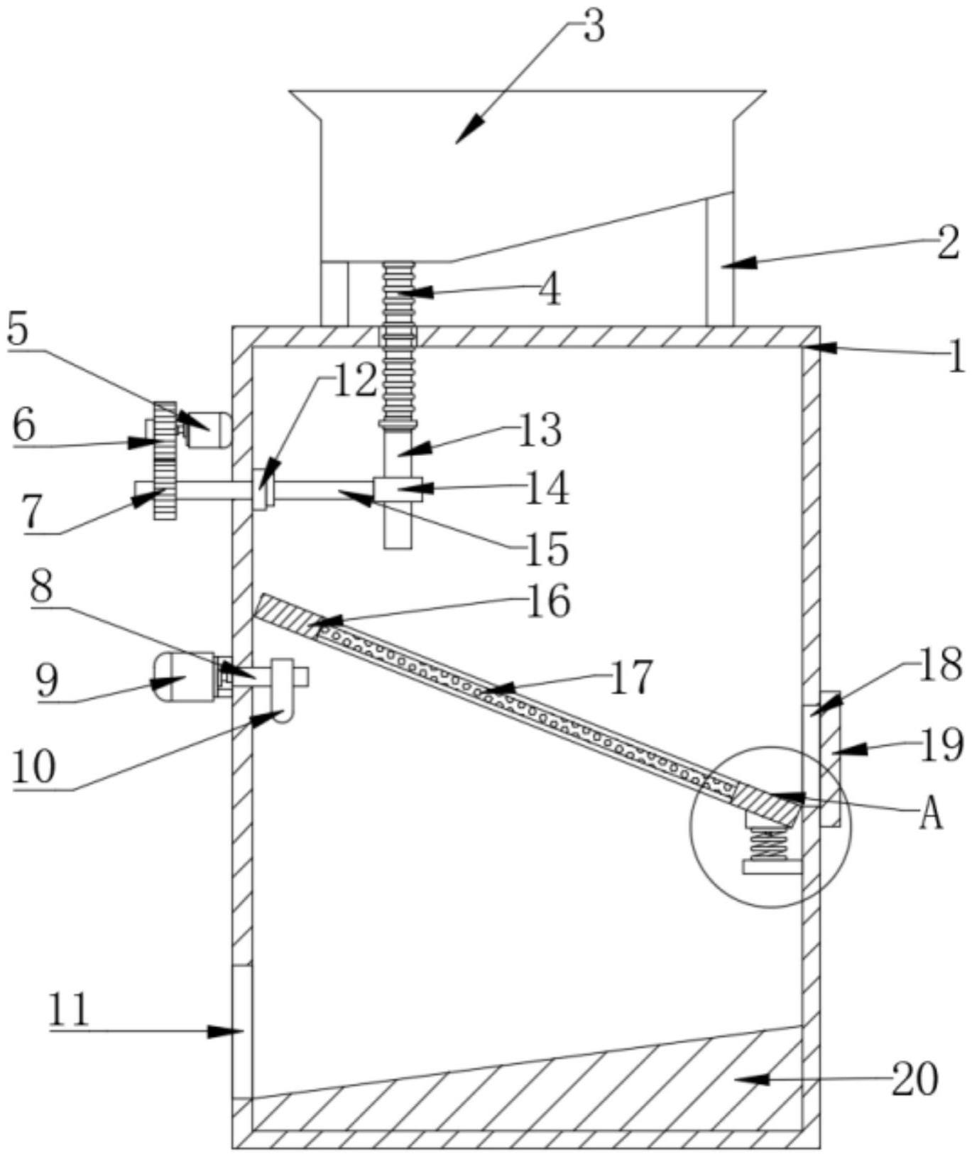 一种建筑施工砂石筛选机的制作方法