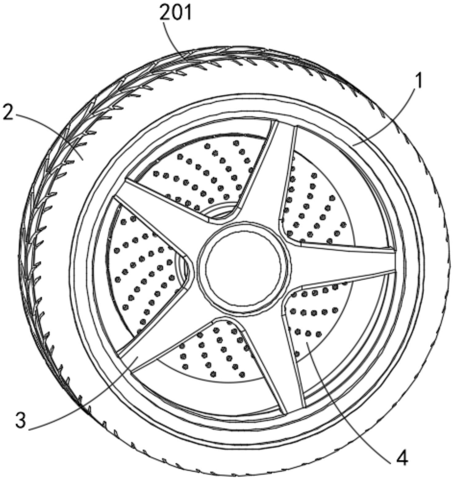 胎圈可均匀复位的轮胎的制作方法