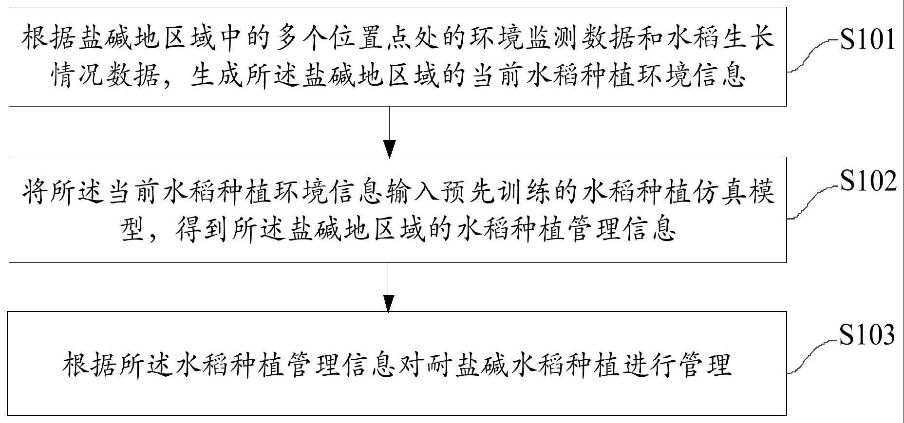 一种基于物联网耐盐碱水稻种植管理方法与流程