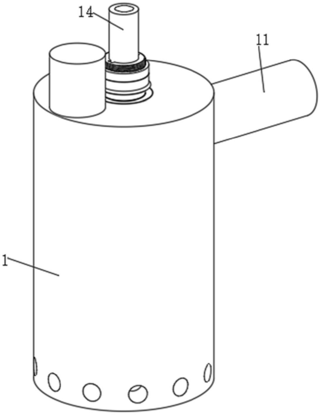 一种方便拆卸清理的加重混浆器的制作方法