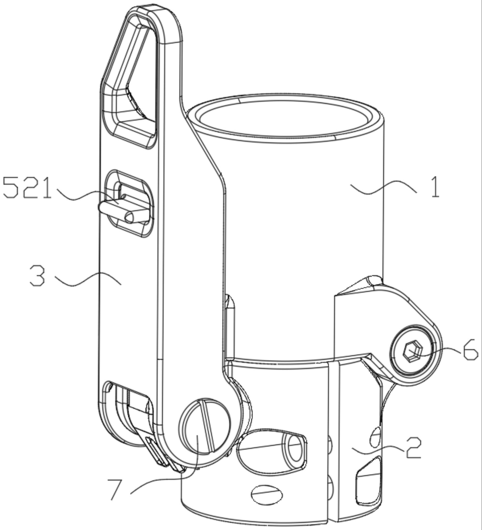 一种渐紧锁定的立管折叠器的制作方法