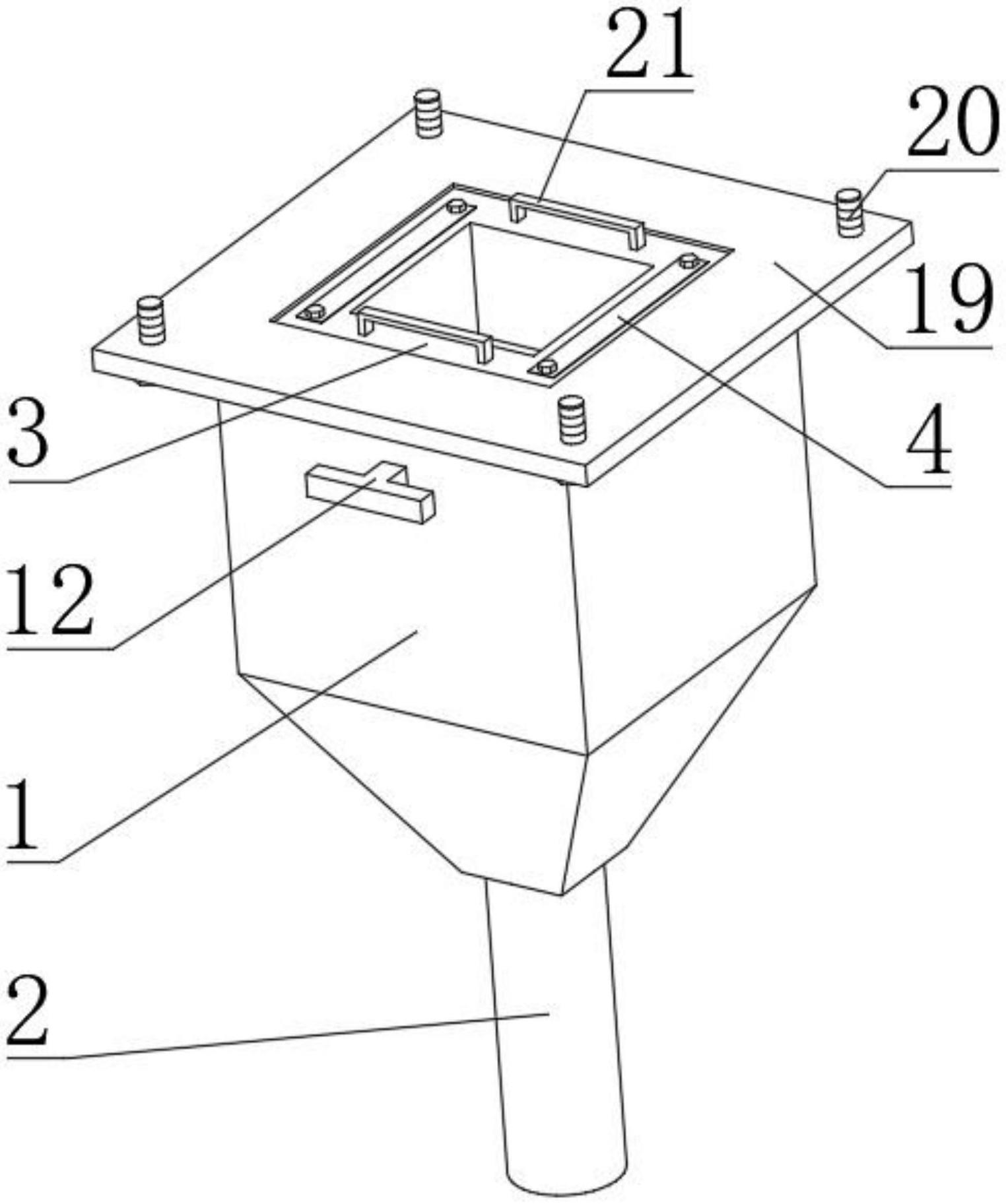 一种建筑施工降雨排水结构的制作方法