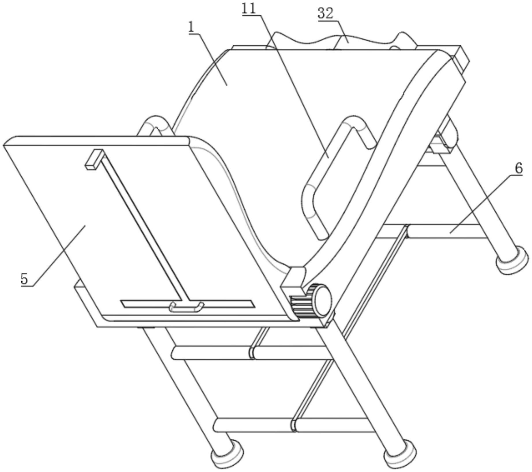 一种多功能折叠办公椅的制作方法